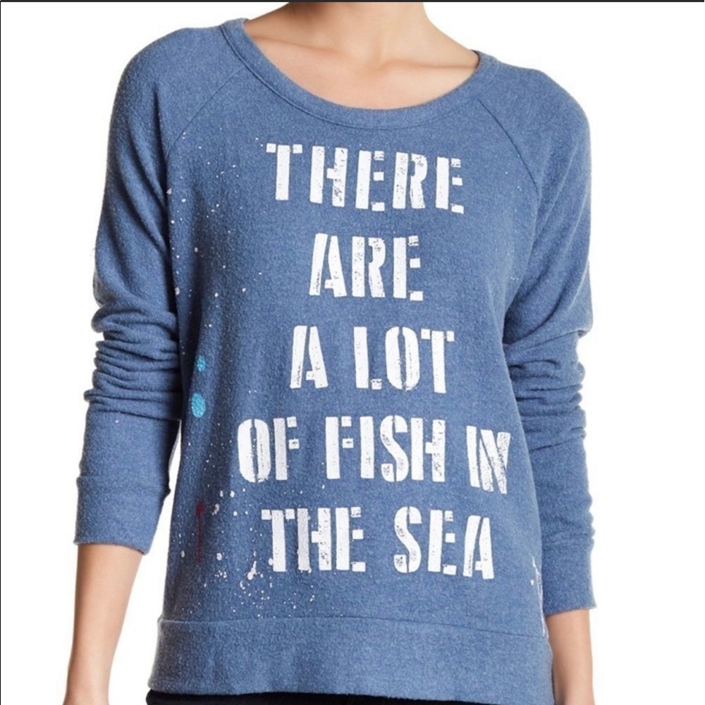 “There are a lot of fish in the sea” Chaser sweater